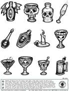 Stinky Goblin Stock Art: Goblets