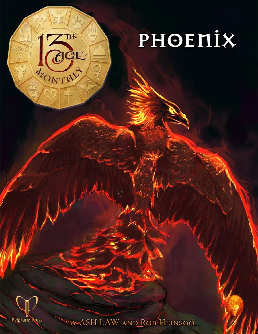 Phoenix - Pelgrane Press 13th Age Wargame Vault.