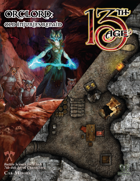 13th Age Battle Scenes - Orc Lord: Old Injuries Repaid