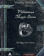 Weekly Wonders - Villainous Magic Items