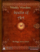 Weekly Wonders - Spells of Art