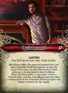 Quicksand - Custom Card