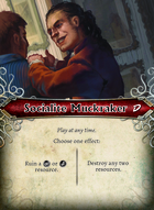 Socialite Muckraker - Custom Card