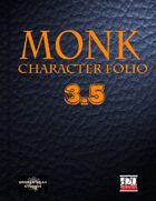 Monk Character Portfolio 3.5