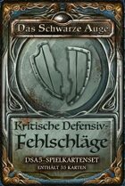 DSA5 - Spielkartenset - Kritische Defensiv-Fehlschläge (PDF) als Download kaufen