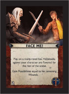 Torg Eternity - Aysle Cosm Card - Face Me!