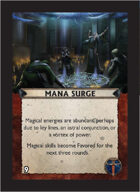 Torg Eternity - Aysle Cosm Card - Mana Surge