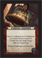 Torg Eternity - Aysle Cosm Card - Finders Keepers