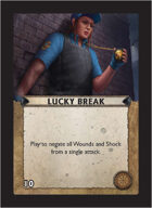 Torg Eternity - Core Earth Cosm Card - Lucky Break