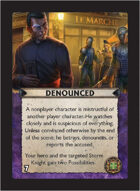 Torg Eternity - Cyberpapacy Cosm Card - Denounced