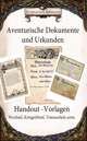 Aktentasche Aventuriens - Handouts - Vorlagen und Baukasten
