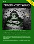 Vaults of Obryn Sapravda PFRPG