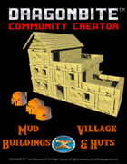 Mud Village - Buildings and Huts
