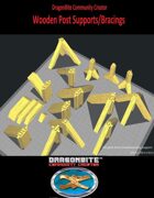 DragonBite Wooden Post Supports/Bracings