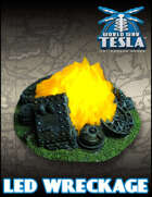 World War Tesla: LED Wreckage
