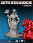 DRAGONLOCK Miniatures: Villagers