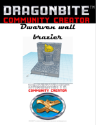 Dwarven wall brazier