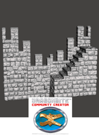Castle Outer Wall w Stairs