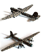 1/100 (15mm) Heinkel He-177 Greif paper model