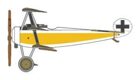1/72 3D Fokker Dr.I Jasta 19