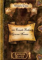 100 Tinker Gnome Names - Female