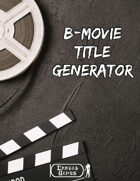 B-Movie Title Generator