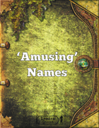 “Amusing” Names