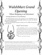 WalshMart Grand Opening