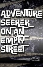 Adventure Seeker on an Empty Street (16 of 16 in KILLER QUEEN, A Comic Anthology)