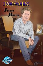 The Royals: Prince Harry comic book edition
