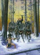 Infinite Images - Stock Illustration - Kommanza Warriors - Full Page, 4c 300ppi