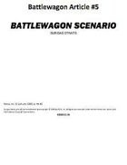 Battlewagon Article #5: Battlewagon Scenario - Surigao Straits