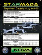 Starmada Nova Log