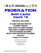 Federation Commander: Federation Ship Card Pack #3