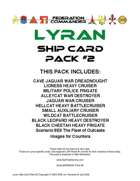 Federation Commander: Lyran Ship Card Pack #2