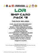 Federation Commander: LDR Ship Card Pack #2
