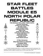 Star Fleet Battles: Module E5 - North Polar Republic (B&W)