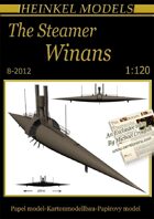 1/120 The Steamer Winans Paper Model