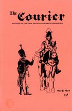 The Courier: Bulletin of the New England Wargamers Association V2 #1 1970