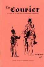 The Courier: Bulletin of the New England Wargamers Association V2 #2 1970