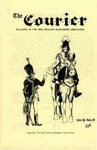 The Courier: Bulletin of the New England Wargamers Association V2 #3 1970