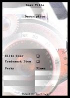 Deniable Asset Support Team and Gear Cards