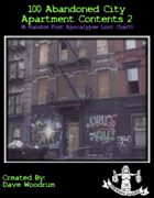 100 Abandoned City Apartment Contents 2