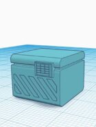 Sci-Fi Crates: 8 variants (STL 3d model files)
