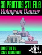 Hologram Dancer (3D Print STL File)