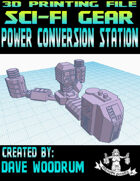 Power Conversion Station (3D Printing)