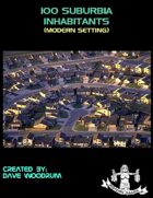 100 Suburbia Inhabitants