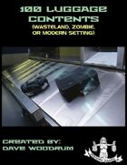 100 Luggage Contents