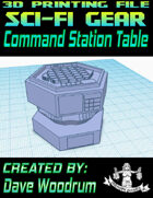 Command Station Table (3D Printing)