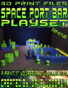Spaceport Bar Playset (STL Files)